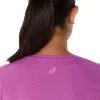 LÖR VNECK-TOPP FÖR KVINNOR