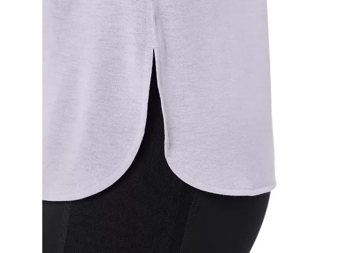 LÖR VNECK-TOPP FÖR KVINNOR