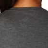 LÖR VNECK-TOPP FÖR KVINNOR