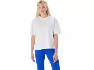 NAGINO AVSLAPPAD GRAFISK TEE
