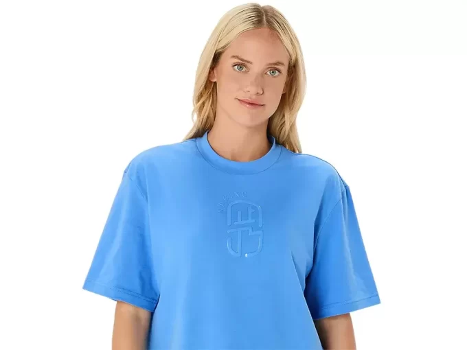 NAGINO AVSLAPPAD GRAFISK TEE