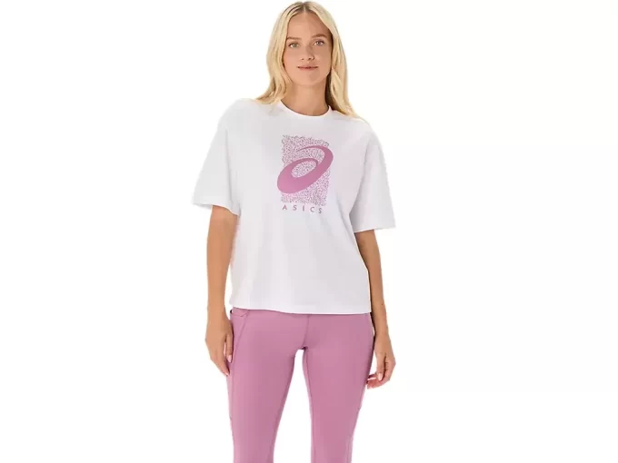 TRÄNING CORE ASICS SPIRAL GRAPHIC AVSLAPPAD TEE