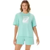 TRÄNING CORE ASICS SPIRAL GRAPHIC AVSLAPPAD TEE