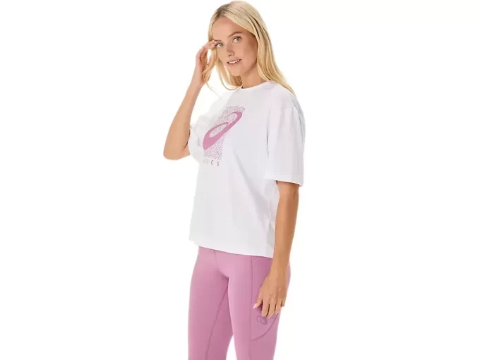 TRÄNING CORE ASICS SPIRAL GRAPHIC AVSLAPPAD TEE