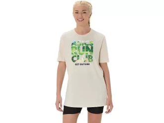 UNISEX ASICS KÖR UTANFÖR KLUBB KORTÄRM TEE