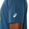 UNISEX ASICS KÖR UTANFÖR KLUBB KORTÄRM TEE