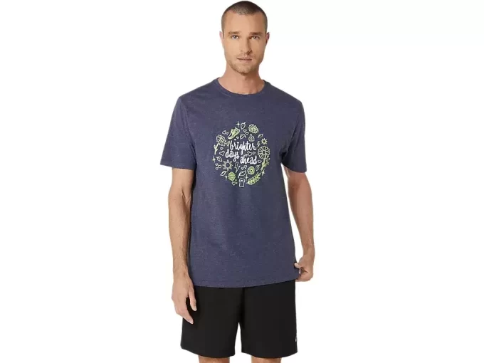 UNISEX ASICS LJUSARE DAGAR FÖRE KORTÄRM TEE