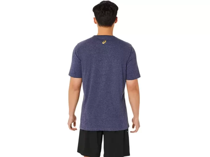 UNISEX ASICS SPIRAL en FILL TEE UNISEX ASICS SPIRAL en FILL TEE