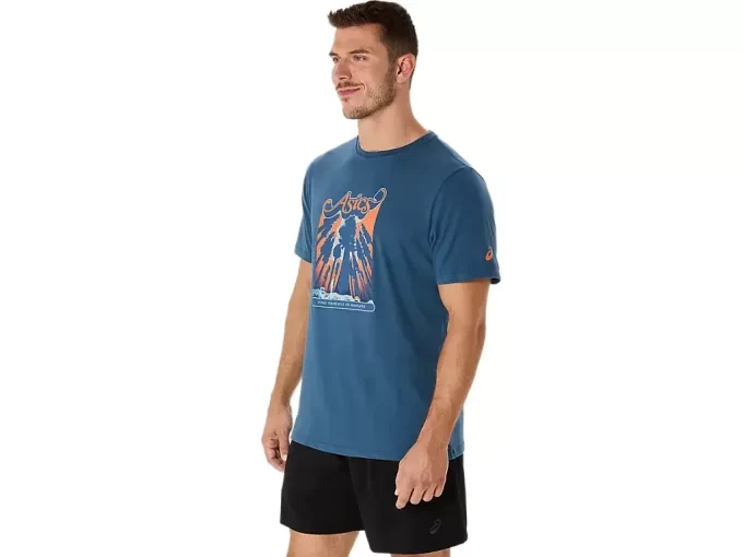 UNISEX ASICS WANDER KORTÄRM TEE