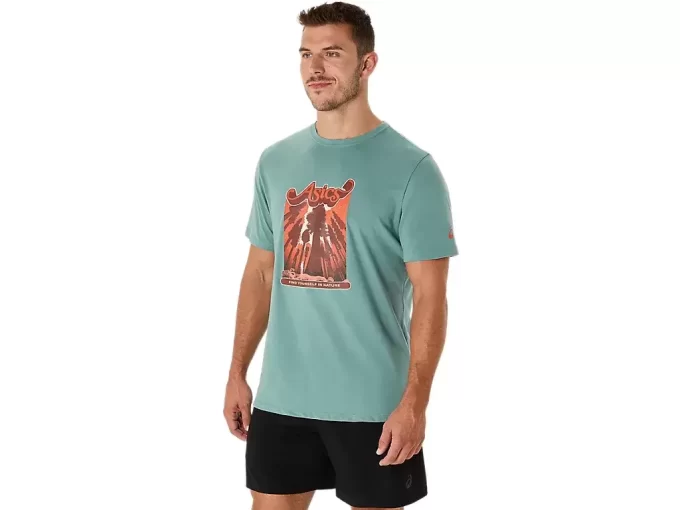 UNISEX ASICS WANDER KORTÄRM TEE UNISEX ASICS WANDER KORTÄRM TEE