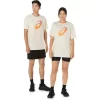 UNISEX KORTÄRM GRADIENT SPIRAL LOGO TEE