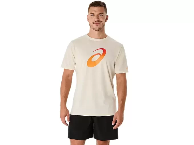 UNISEX KORTÄRM GRADIENT SPIRAL LOGO TEE